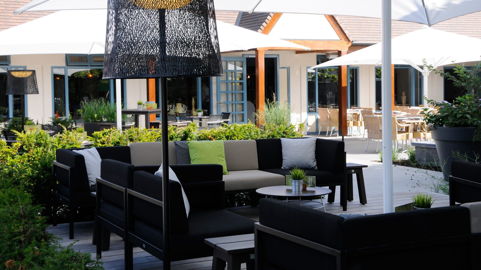 Garden and Terrace - Mosselrestaurant De Oude Haven